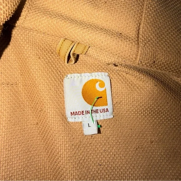 Vintage 90’s carhartt work jacket large - Picture 8 of 9